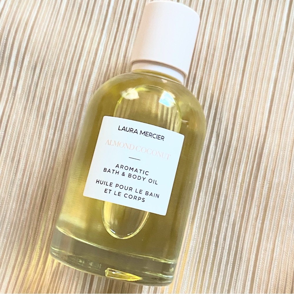 LAURA MERCIER ALMOND COCONUT Aromatic Bath & Body Oil 3.3oz
